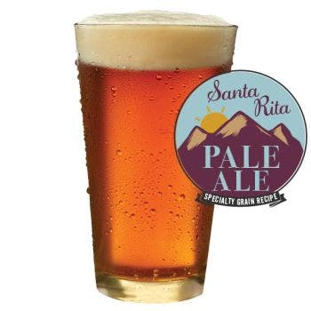Santa Rita Pale Ale Glass