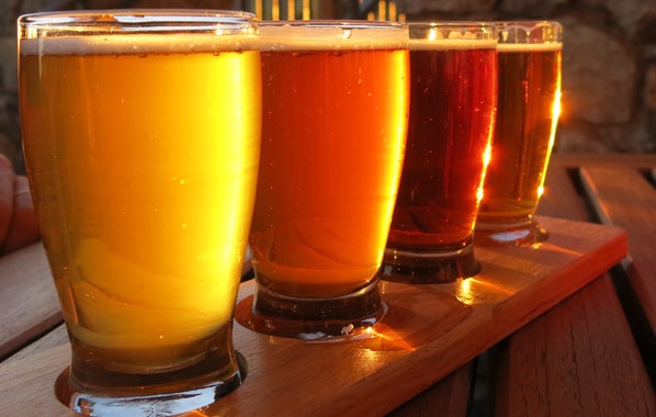 Pale Ale beer style color variations